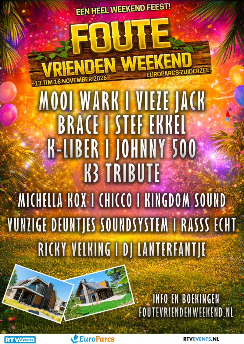 Foute Vrienden Weekend 2026